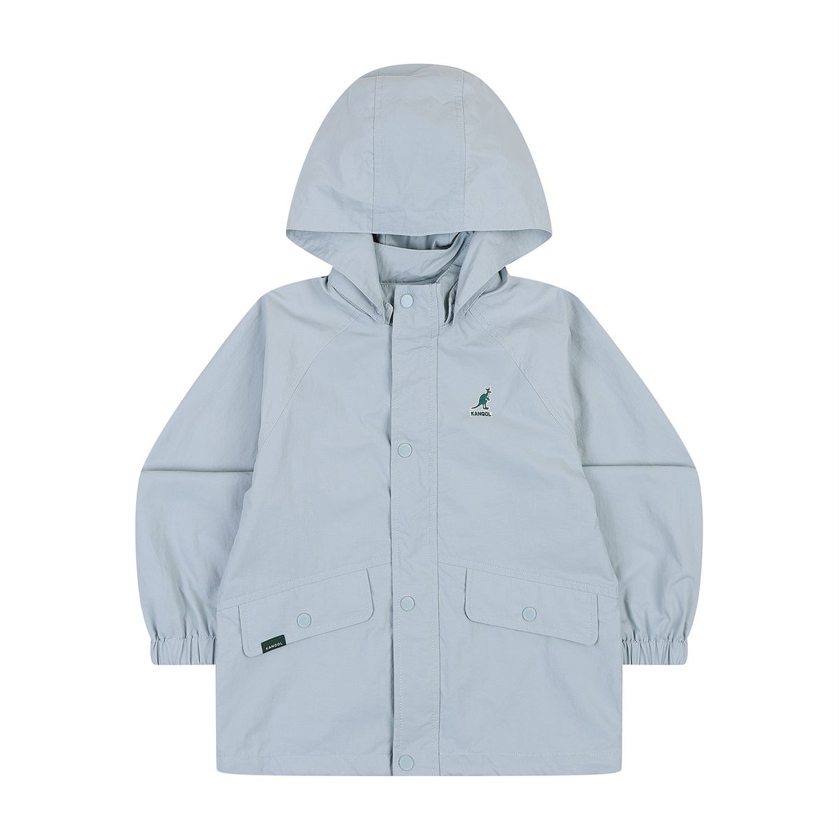 캉골키즈(KANGOL KIDS) 후디드 메쉬 라이닝 점퍼 RA 0107 블루