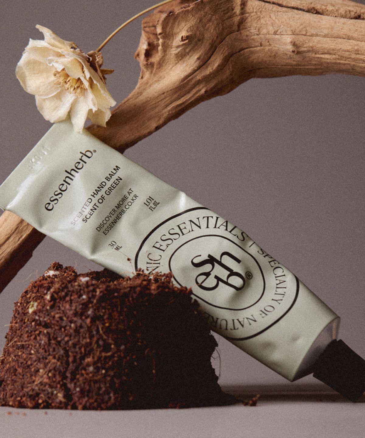 에센허브(ESSENHERB) 센티드 핸드 밤 30ml - 센트오브그린