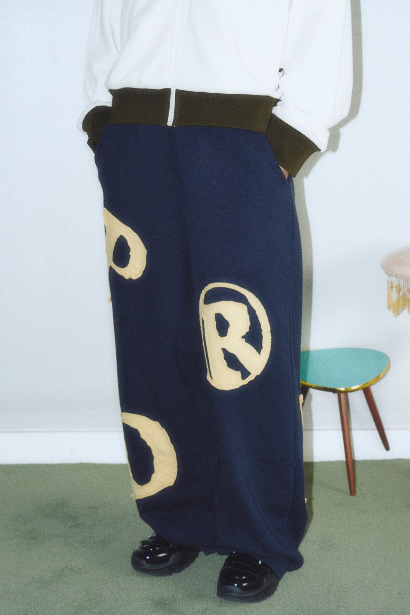 ★ PRENDA★ PRDA BIG PATCH LOGO WIDE PANTS NAVY PRTVSSPT11W MUSINSA | PRENDA PRDA BIG PATCH LOGO WIDE PANTS NAVY