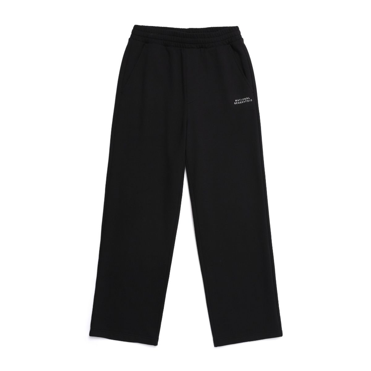 내셔널지오그래픽(NATIONALGEOGRAPHIC) N251UPT901 라르가 스트레이트 스웻팬츠 CARBON BLACK