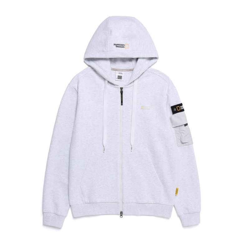 N251UFT950 마게이 후드 풀집업 M/IVORY