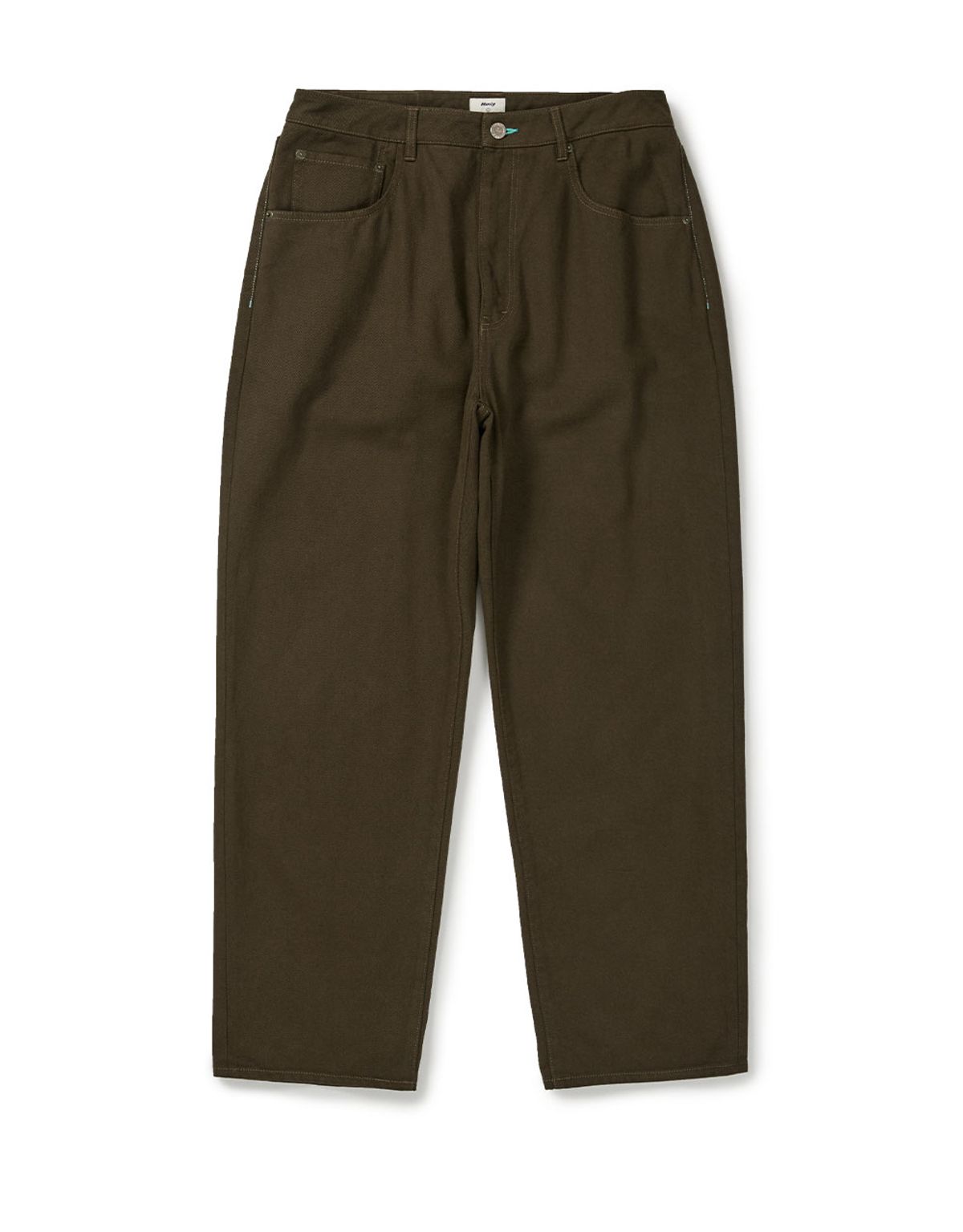 엠엠엘지(MMLG) [Mmlg] MM COTTON REGULAR PANTS (BROWN)