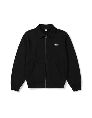 [Mmlg] BASIC SWEAT JUMPER (EVERY BLACK)