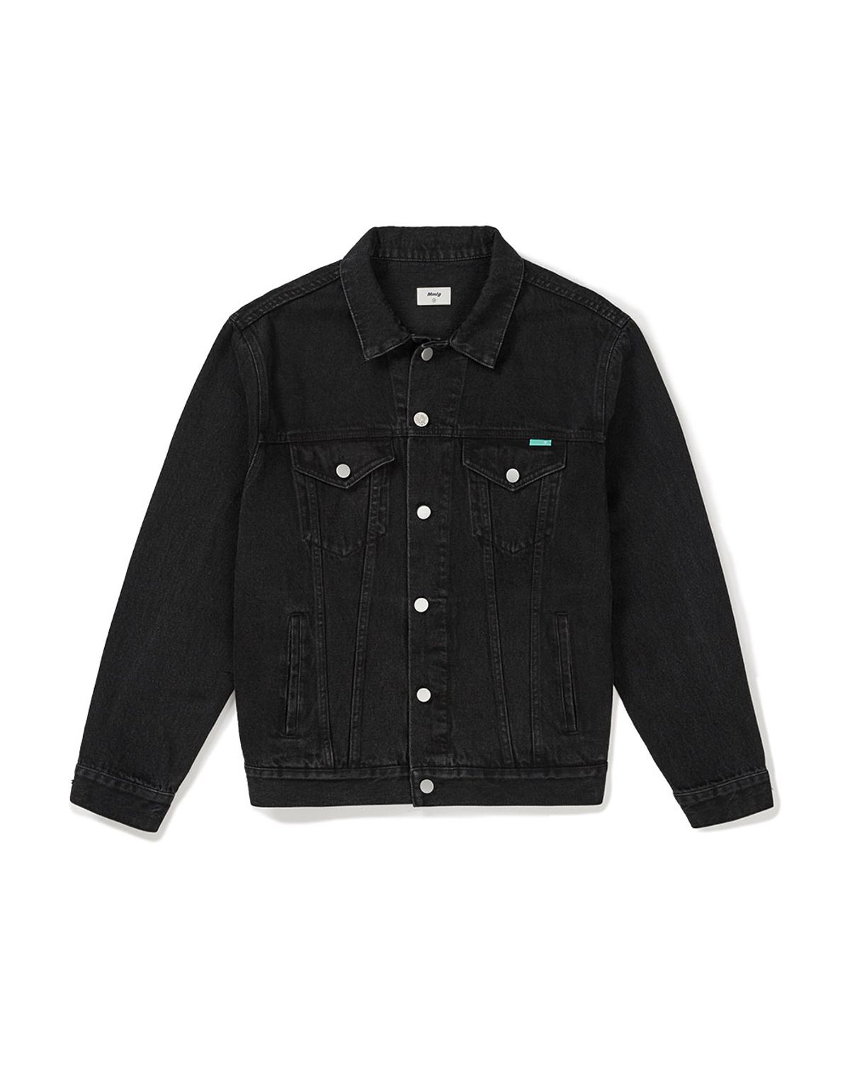 엠엠엘지(MMLG) [Mmlg] MY HERO DENIM JACKET (BLACK)
