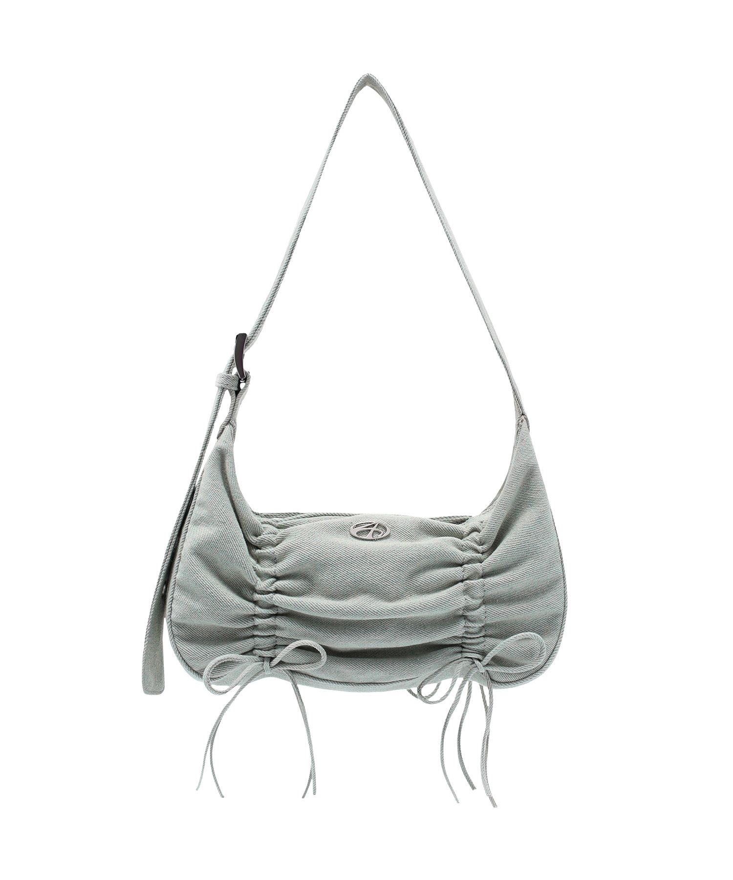 MUSINSA公式 | AMES-WORLDWIDE DENIM MINI SHOULDER BAG LIGHT BLUE