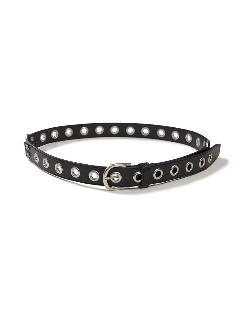 [Mmlg] MY HERO LEATHER BELT (BLACK)
