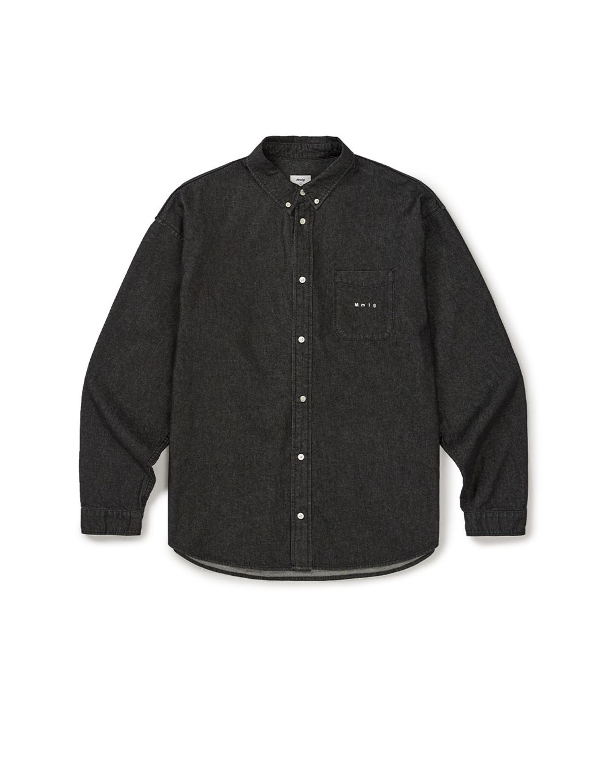 엠엠엘지(MMLG) [Mmlg] LABLE M DENIM SHIRTS (BLACK)