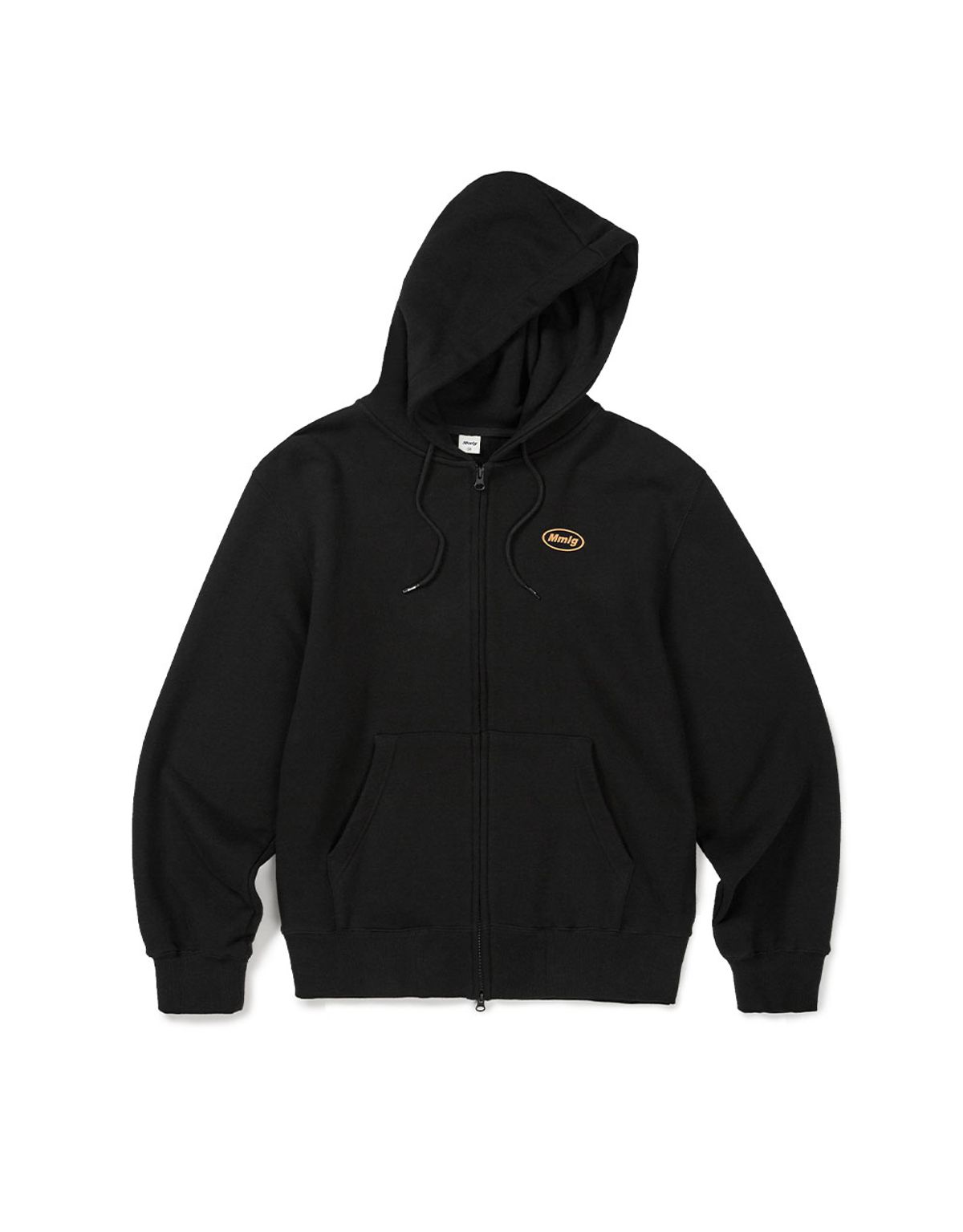엠엠엘지(MMLG) [Mmlg] SIMBOLPLAY HOOD ZIPUP (EVERY BLACK)