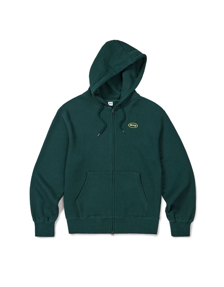 [Mmlg] SIMBOLPLAY HOOD ZIPUP (DEEP GREEN)