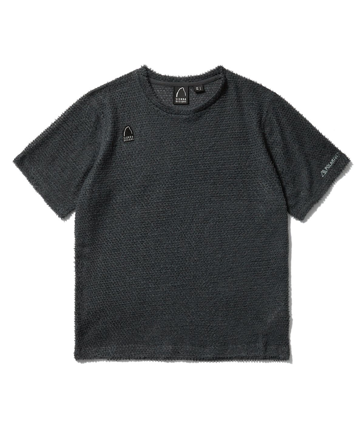 시에라디자인(SIERRA DESIGNS) W) 모스(MOSS) 폴라텍 알파 다이렉트 반팔티셔츠 CHARCOAL