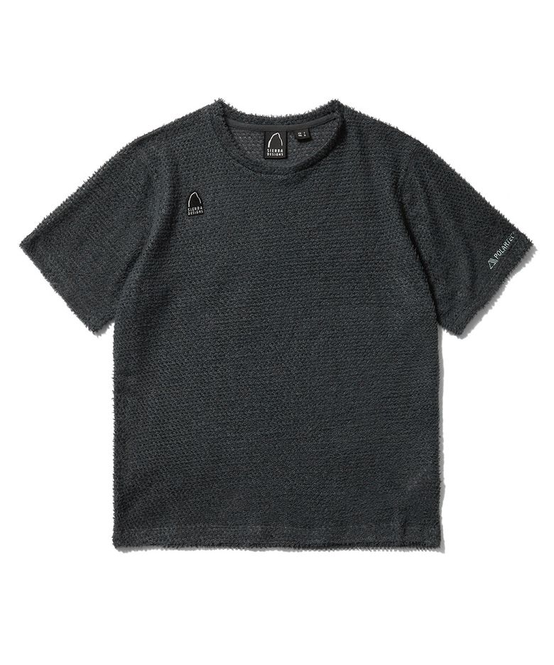 W) 모스(MOSS) 폴라텍 알파 다이렉트 반팔티셔츠 CHARCOAL