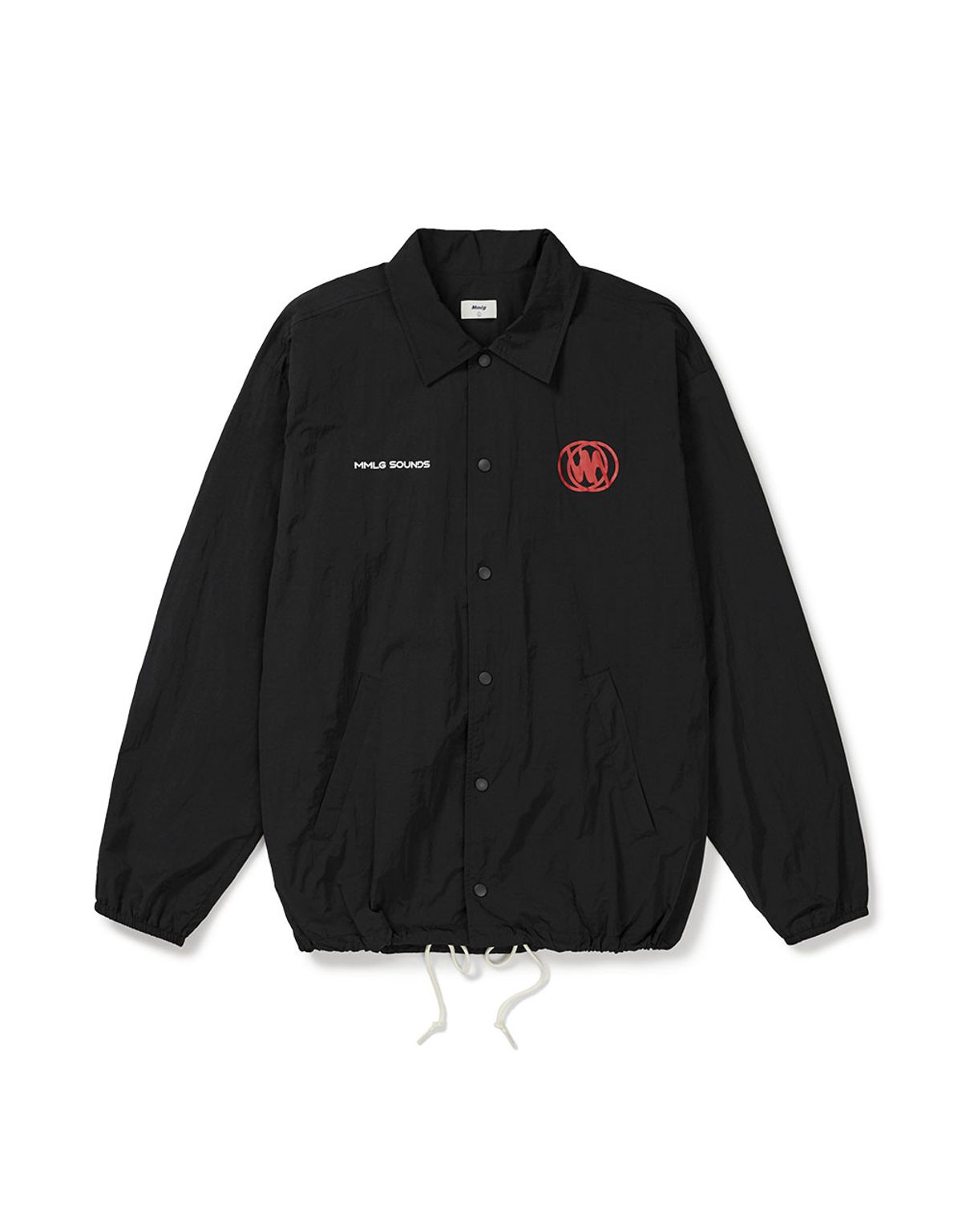 엠엠엘지(MMLG) [Mmlg] STAFF COACH JACKET (BLACK)