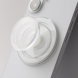 맥세이프 그립톡 홀더(아이폰 갤럭시 탈부착 자석 스마트톡) PC1, Clear