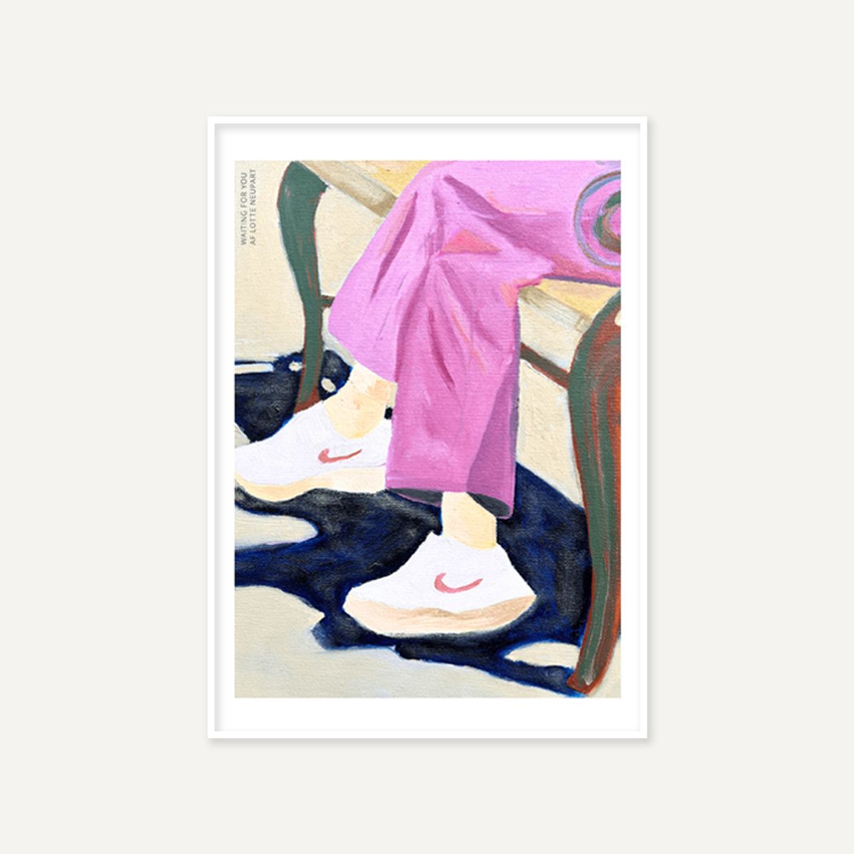 그릿시즌(GREET SEASON) 로테 노이파트 Waiting for you (액자 포함)