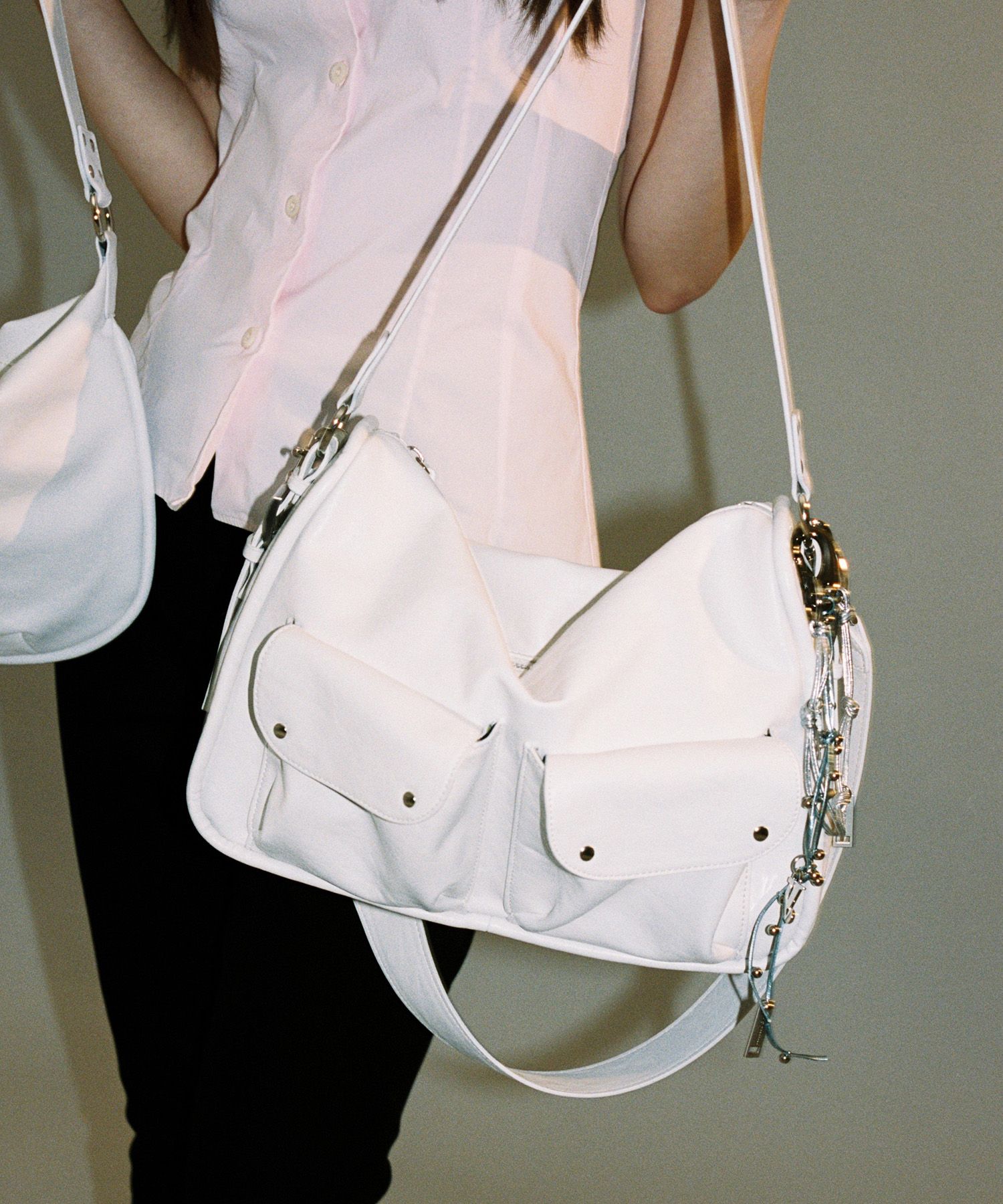 韓国人気ブランド☆camera bag/全3色/YEOMIM MUSINSA | YEOMIM camera bag (cream)