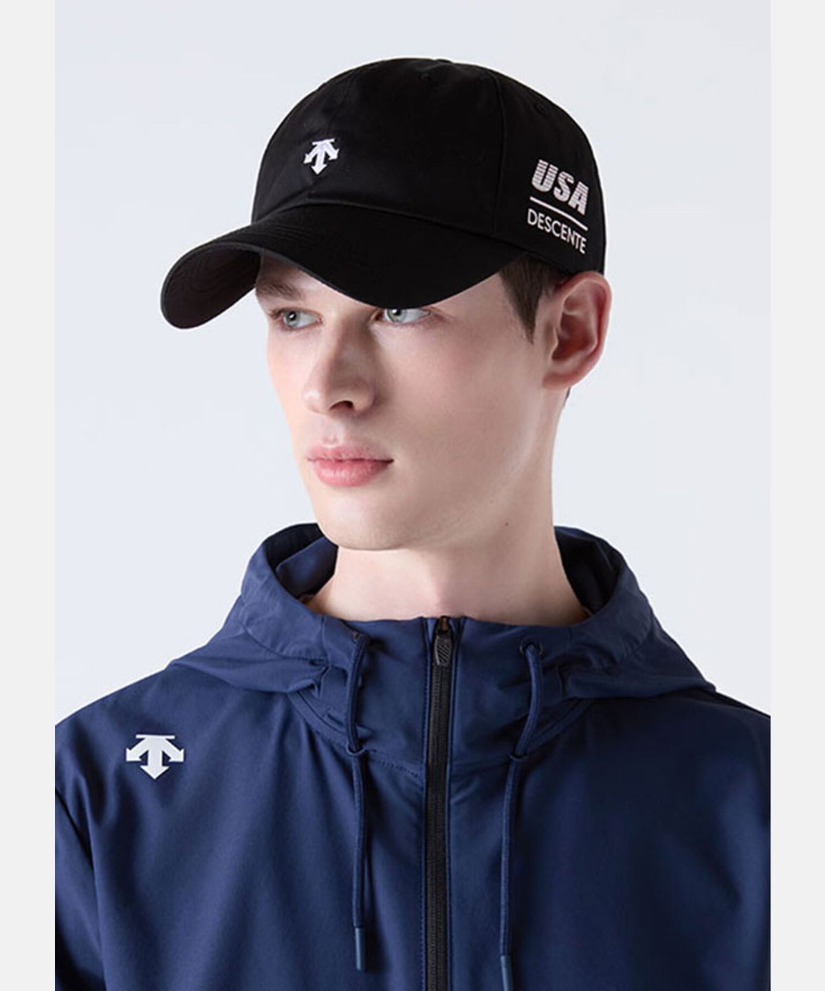 데상트(DESCENTE) 팀팩 볼캡 블랙(SQ123ICP21)