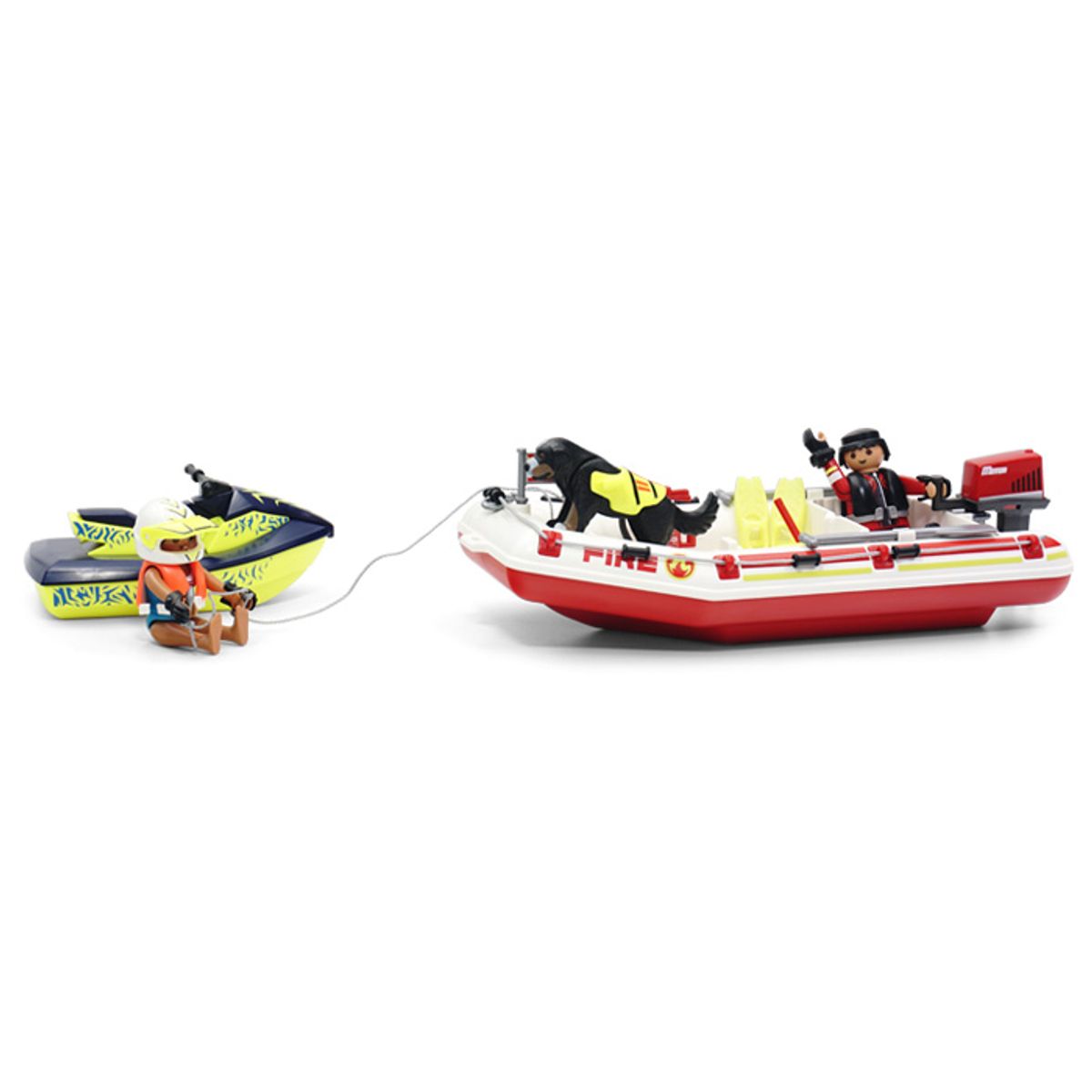플레이모빌(PLAYMOBIL) 소방 보트과 수상 스쿠터(71464)