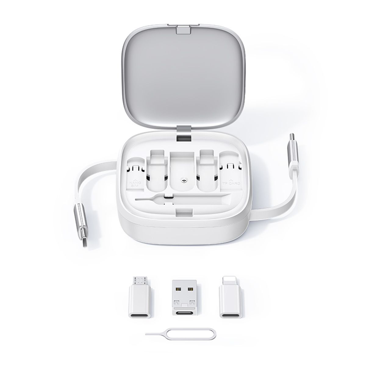 유삼스(USAMS) 휴대용 60W 고속 충전 멀티박스