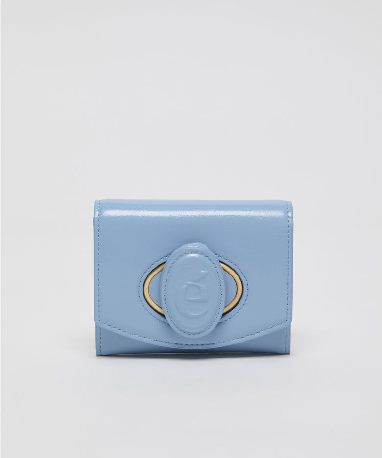 Oval wallet(Wavy blue)_OVADX25001RSK