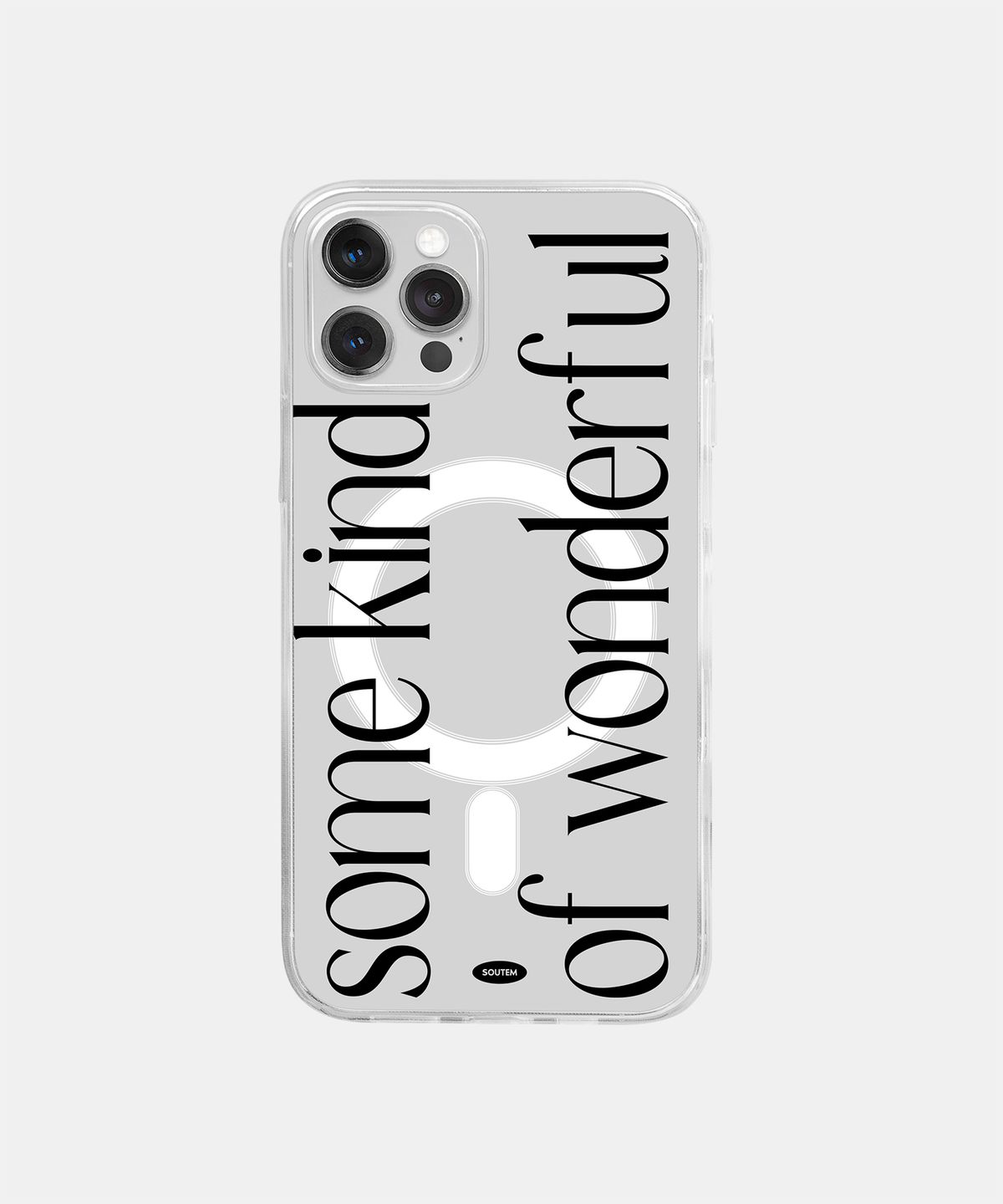 소유템(SOUTEM) [Magsafe] Somekind Phone Case_Clear