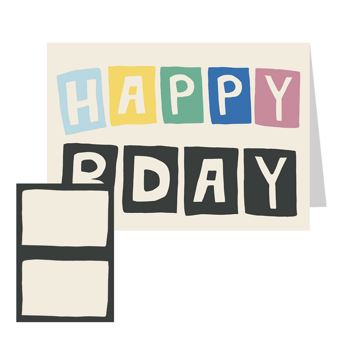 콩주편지(KONGJUDESIGNS) 박스 생일 카드