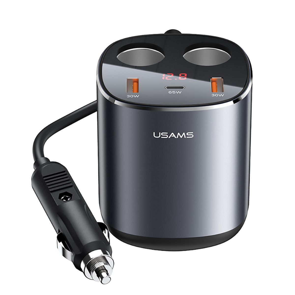 유삼스(USAMS) 254W 5-in-1 멀티소켓 3포트 차량용 고속 충전기