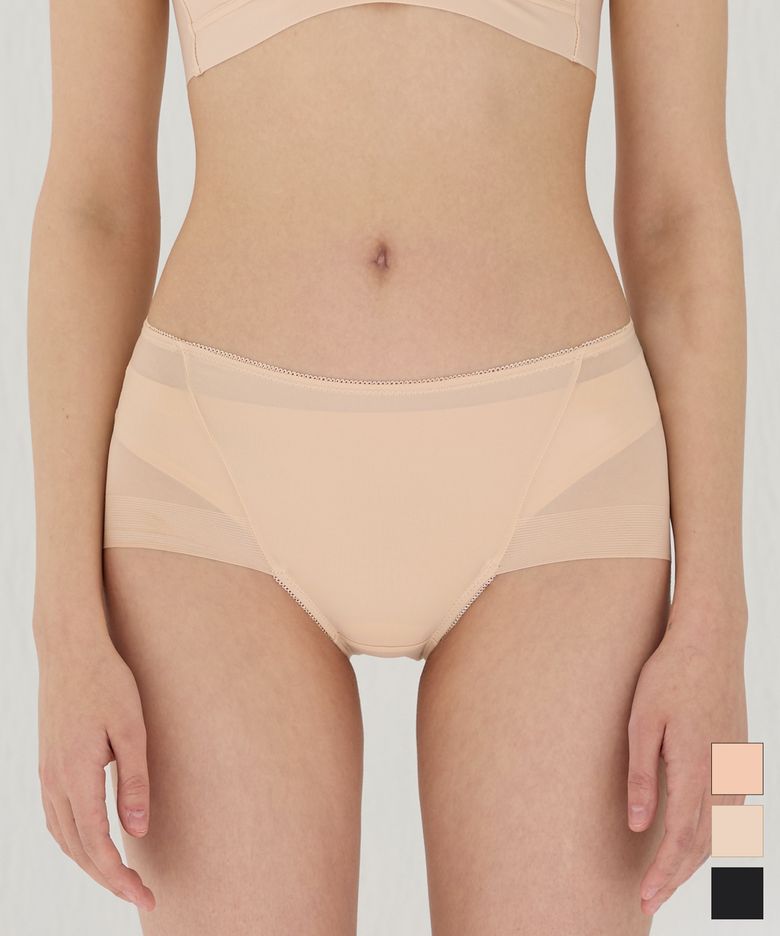 [3PACK] 컴피 슬림 스퀘어 소프트 헴팬티 SET