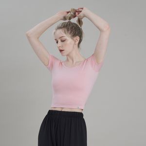 [SWT24033-06] 제로 올데이 크롭 티셔츠 라이트핑크