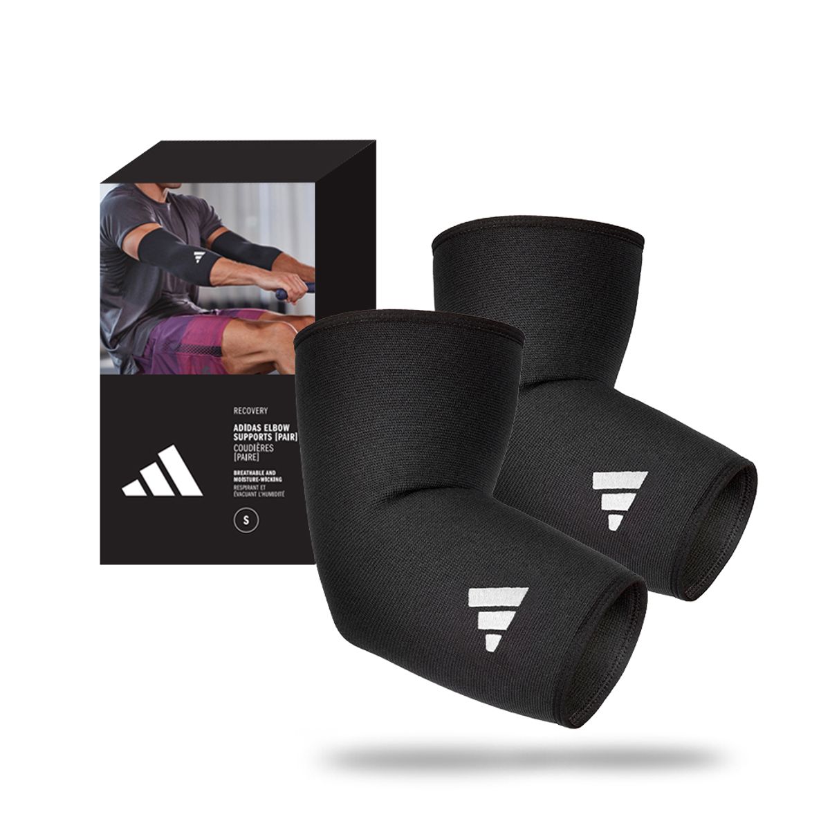 아디다스 피트니스(ADIDAS FITNESS) 퍼포먼스 팔꿈치 보호대 세트