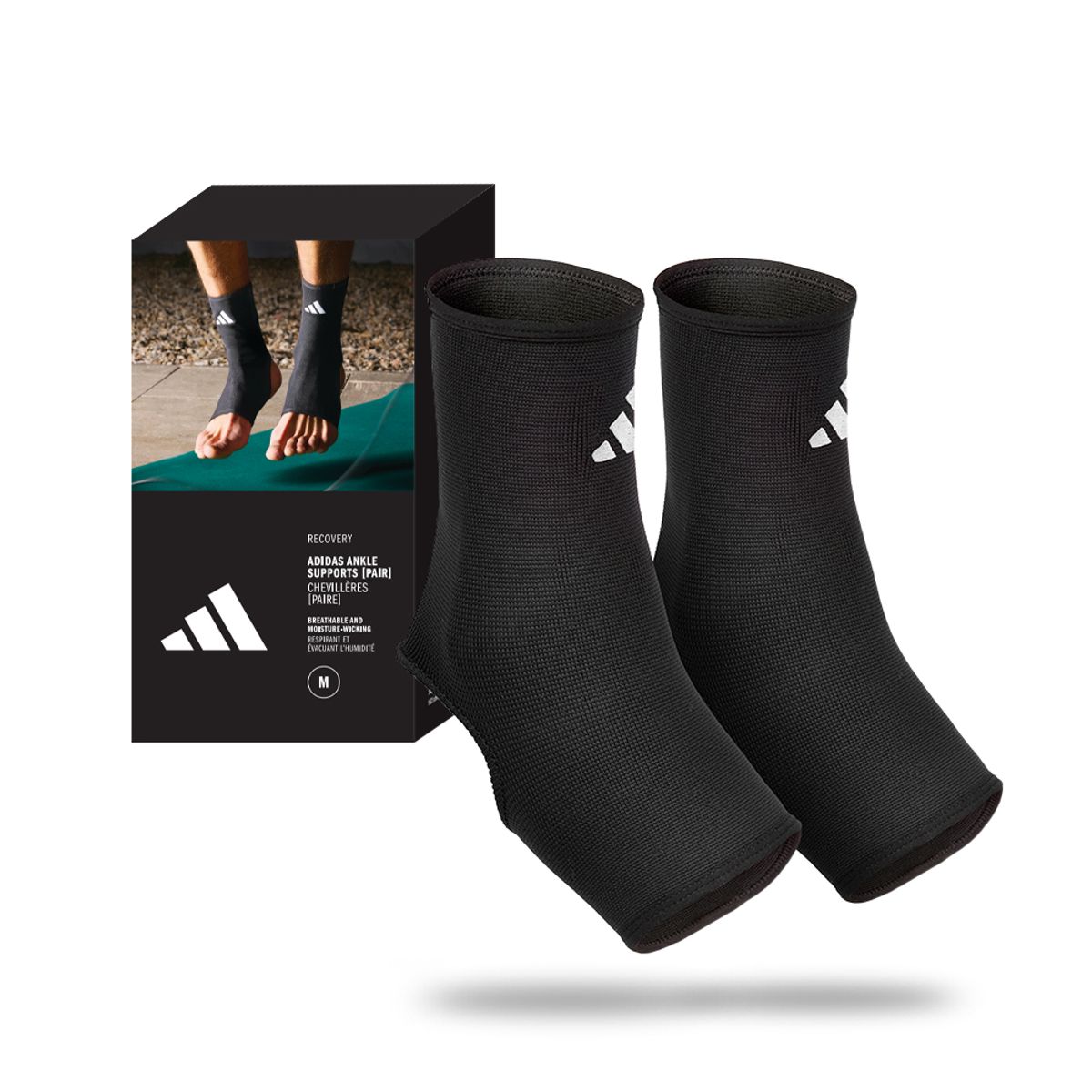 아디다스 피트니스(ADIDAS FITNESS) 퍼포먼스 발목 보호대 세트