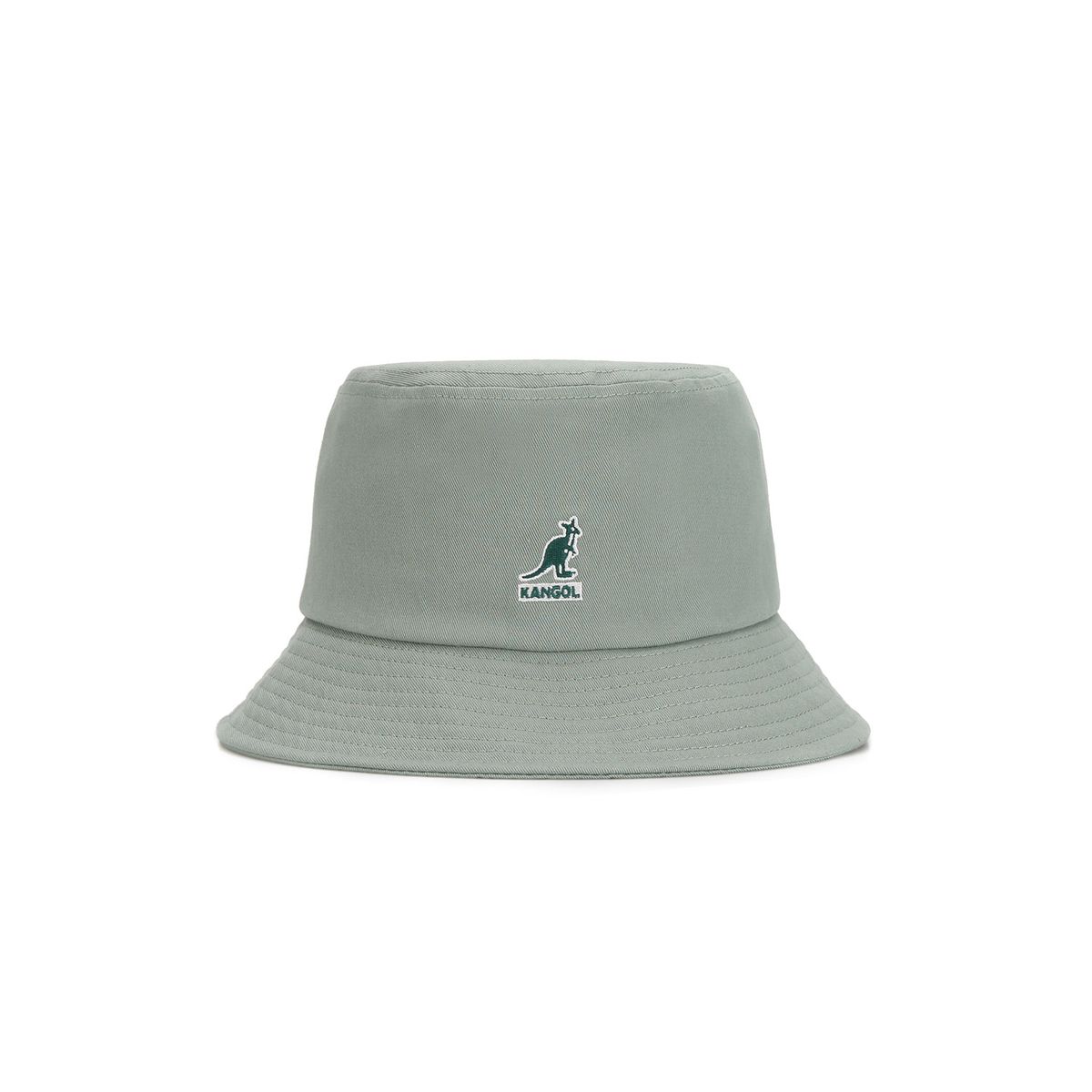 캉골키즈(KANGOL KIDS) 키즈 워시드 버킷 RE 0601 세이지 그린