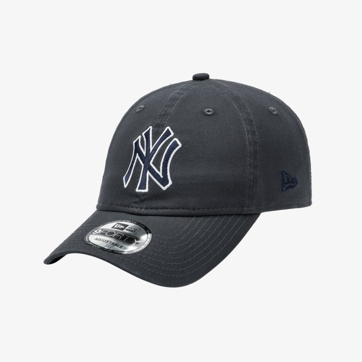 뉴에라(NEW ERA) MLB 뉴욕 양키스 베이직 아웃라인 언스트럭쳐 볼캡 다크 그라파이트 14561859