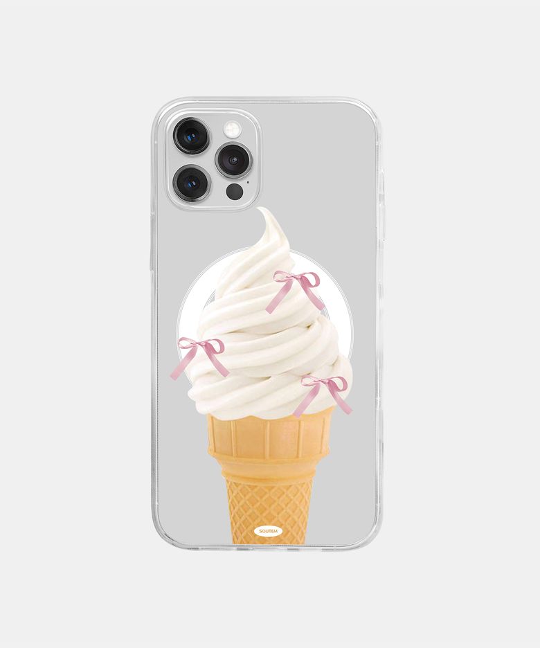 [Magsafe] Lazy Day Pink Phone Case_Clear