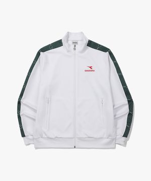 레거시 저지 트랙 자켓 OFF WHITE