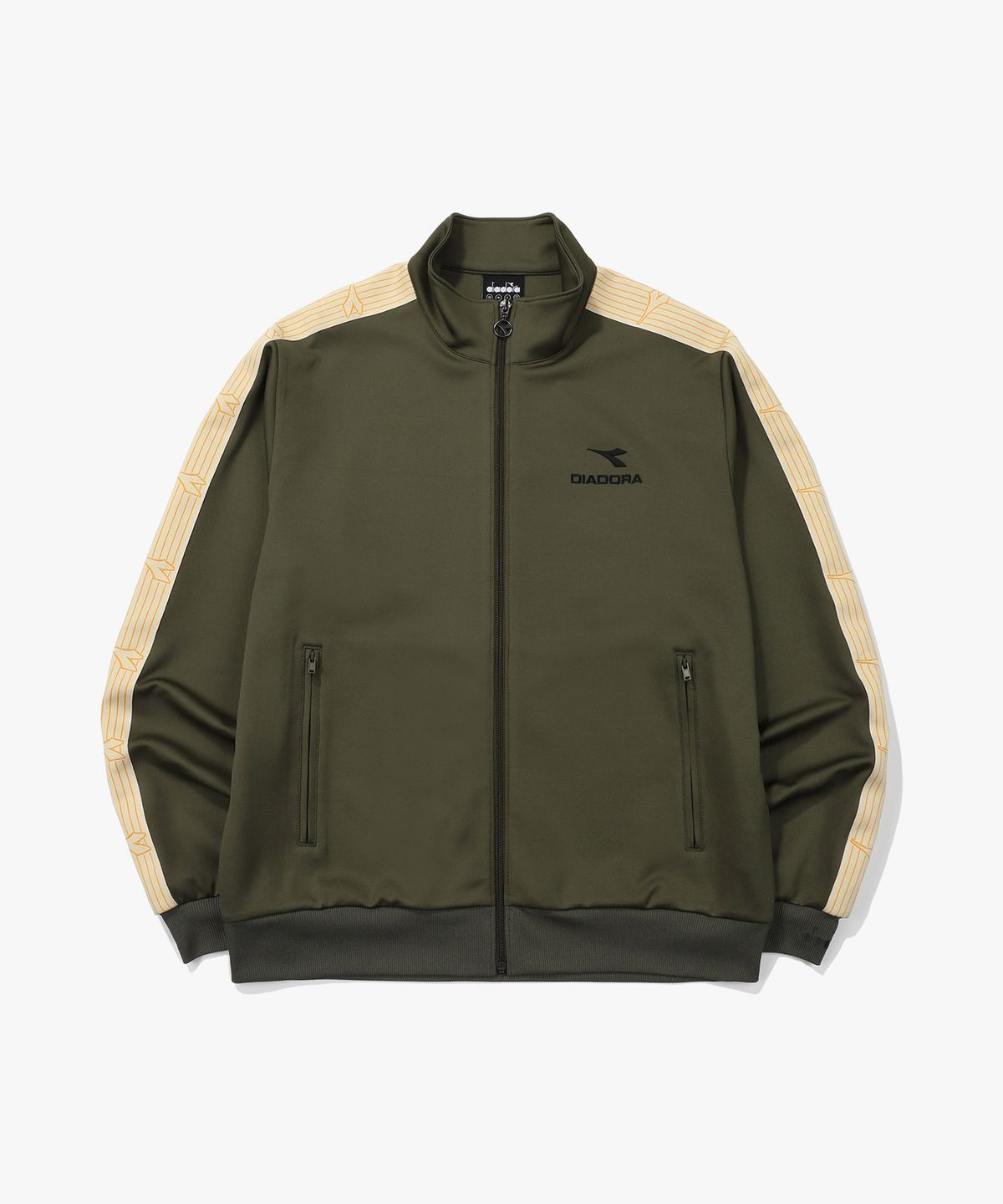 디아도라(diadora) 레거시 저지 트랙 자켓 OLIVE