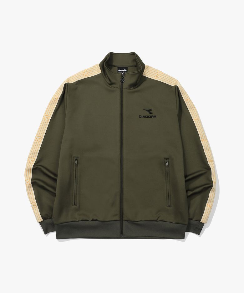 레거시 저지 트랙 자켓 OLIVE