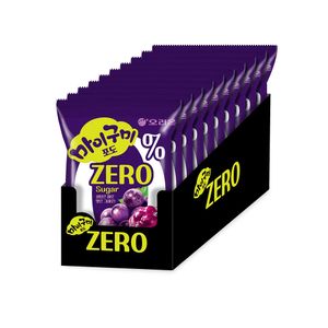 오리온 마이구미 포도 ZERO Sugar 1P(54g) x 10개