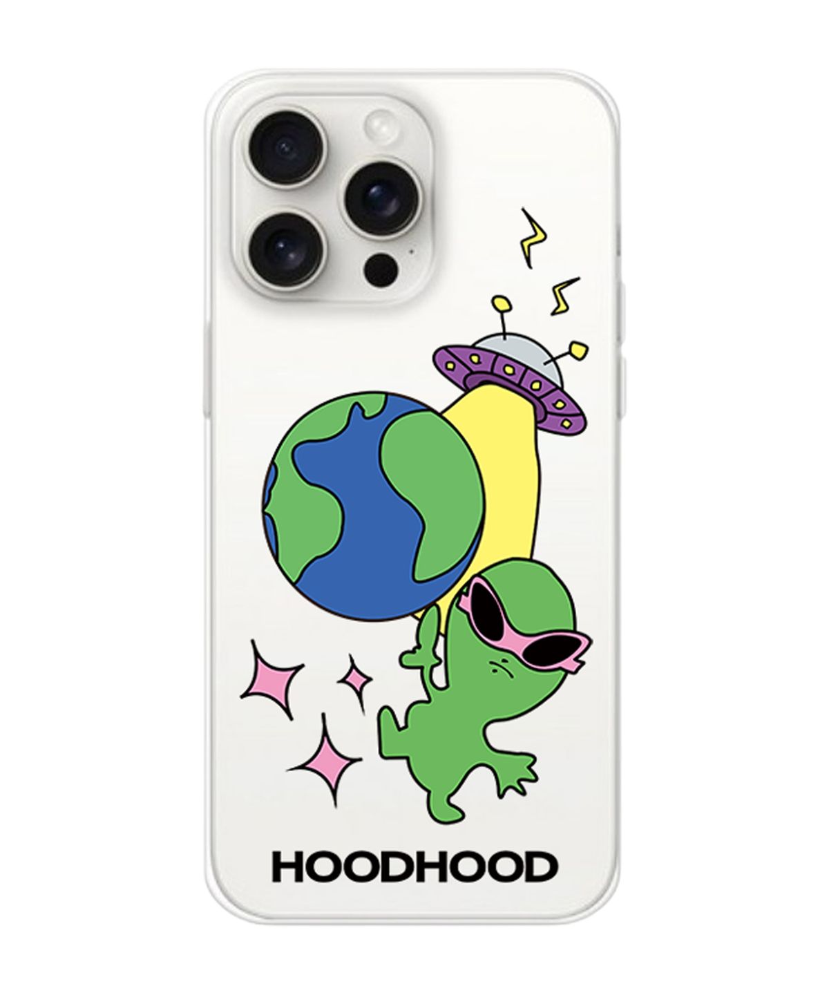 후드후드(HOODHOOD) 에일리언 젤리 케이스 Ver.2