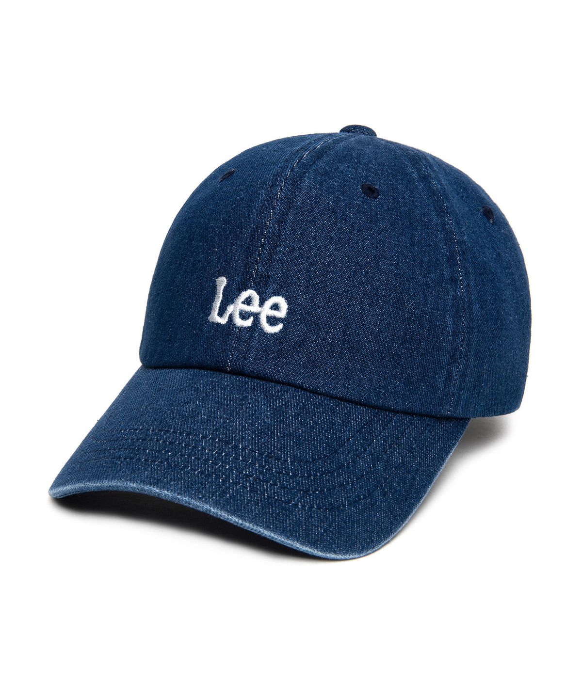 리(LEE) 스몰 트위치 로고 데님 볼캡 인디고 미듐