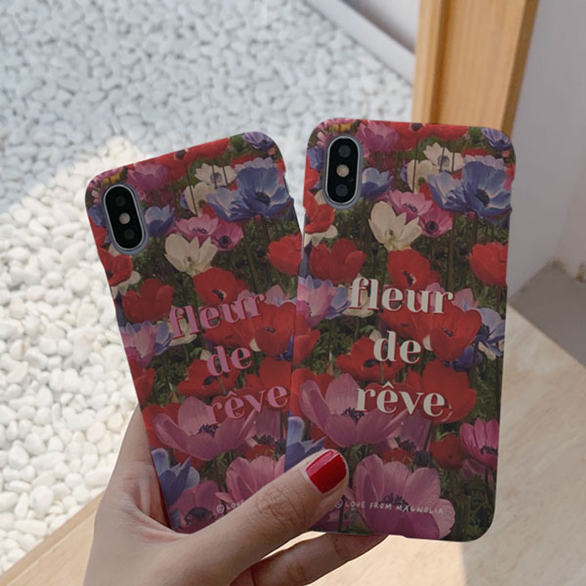 아칸(AKAN) 목련 fleur de reve 하드케이스