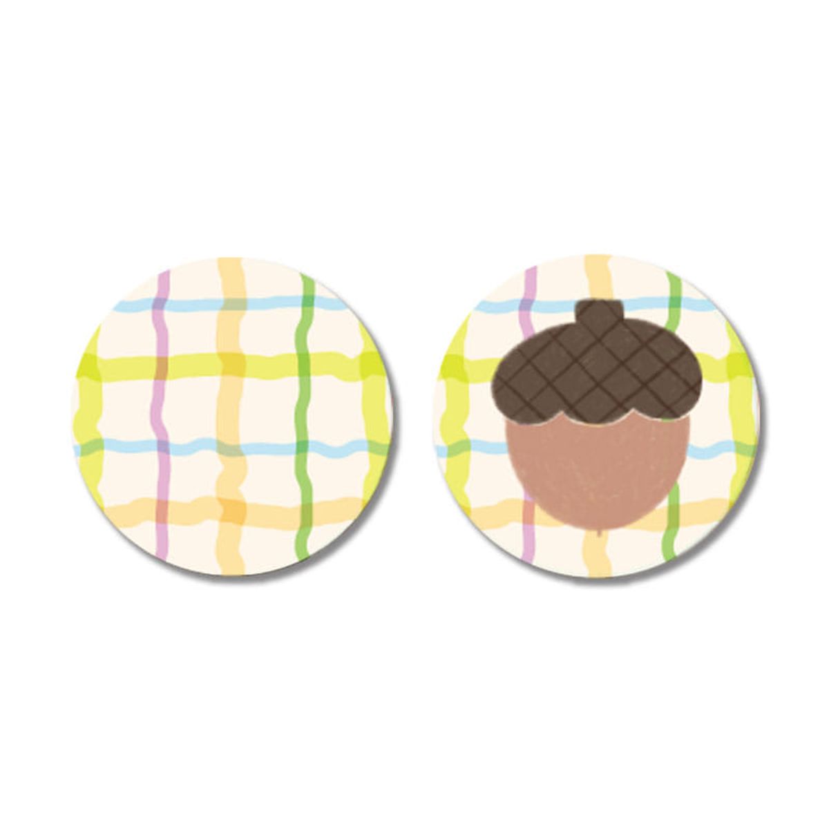 아칸(AKAN) 단 체크도토리 스마트톡