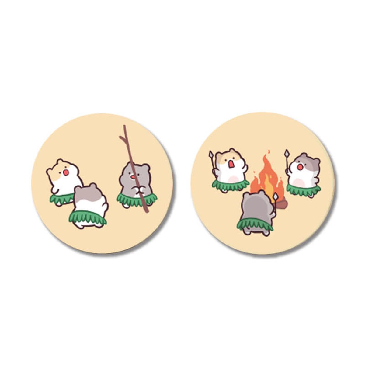아칸(AKAN) 곤룐 쟈근햄찌들 무인도 스마트톡