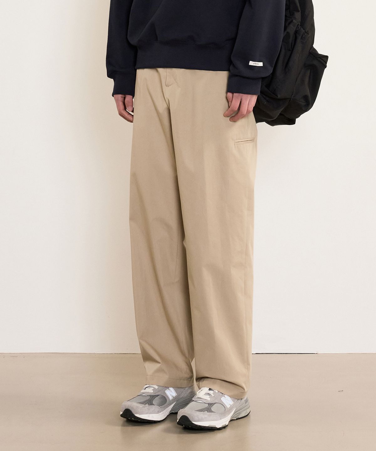 티엔지티(TNGT) Cotton Comfort Pants (Beige) TNPA5E102I2