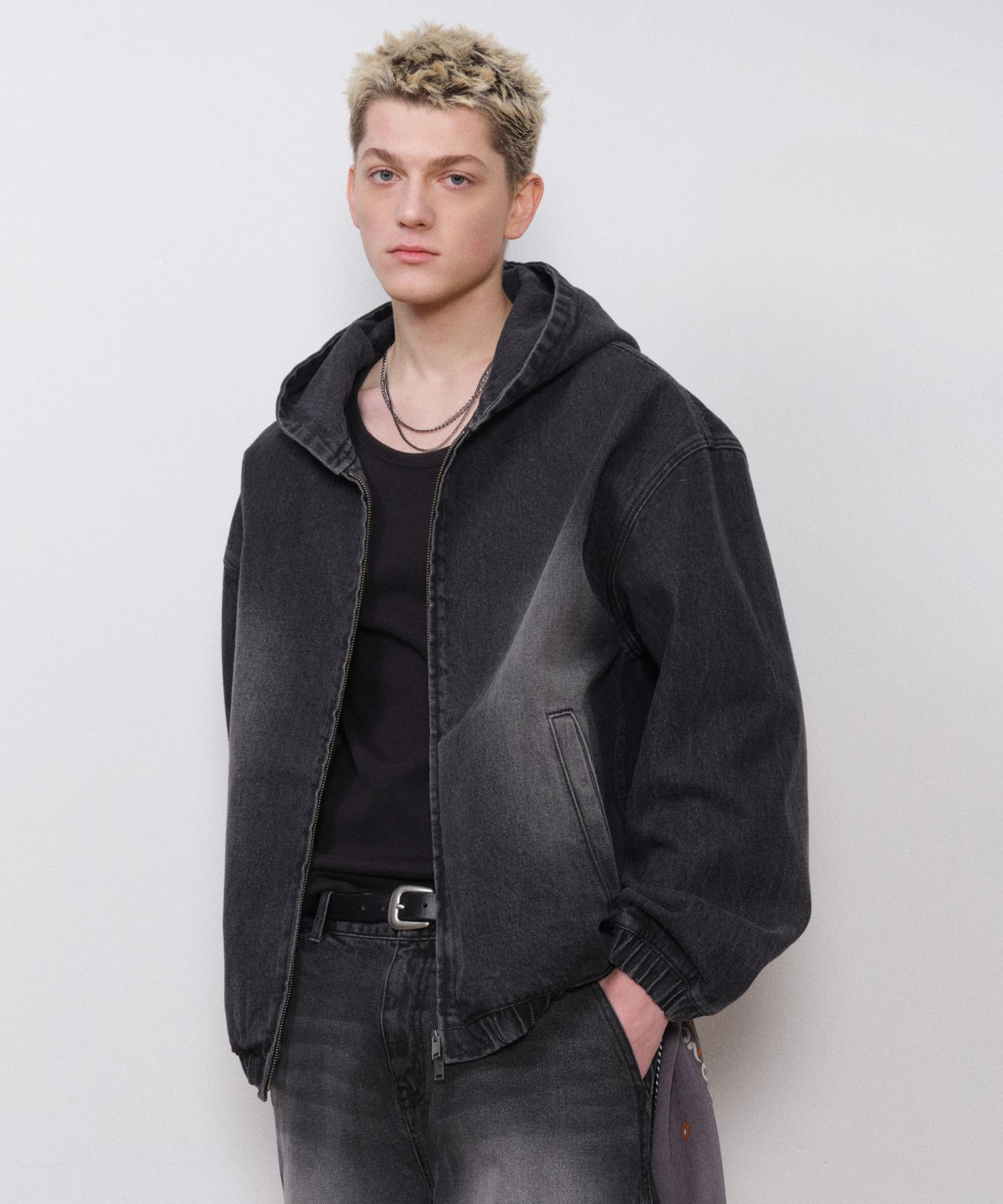 HOODED ZIP UP | No.1 K-fashion Store MUSINSA