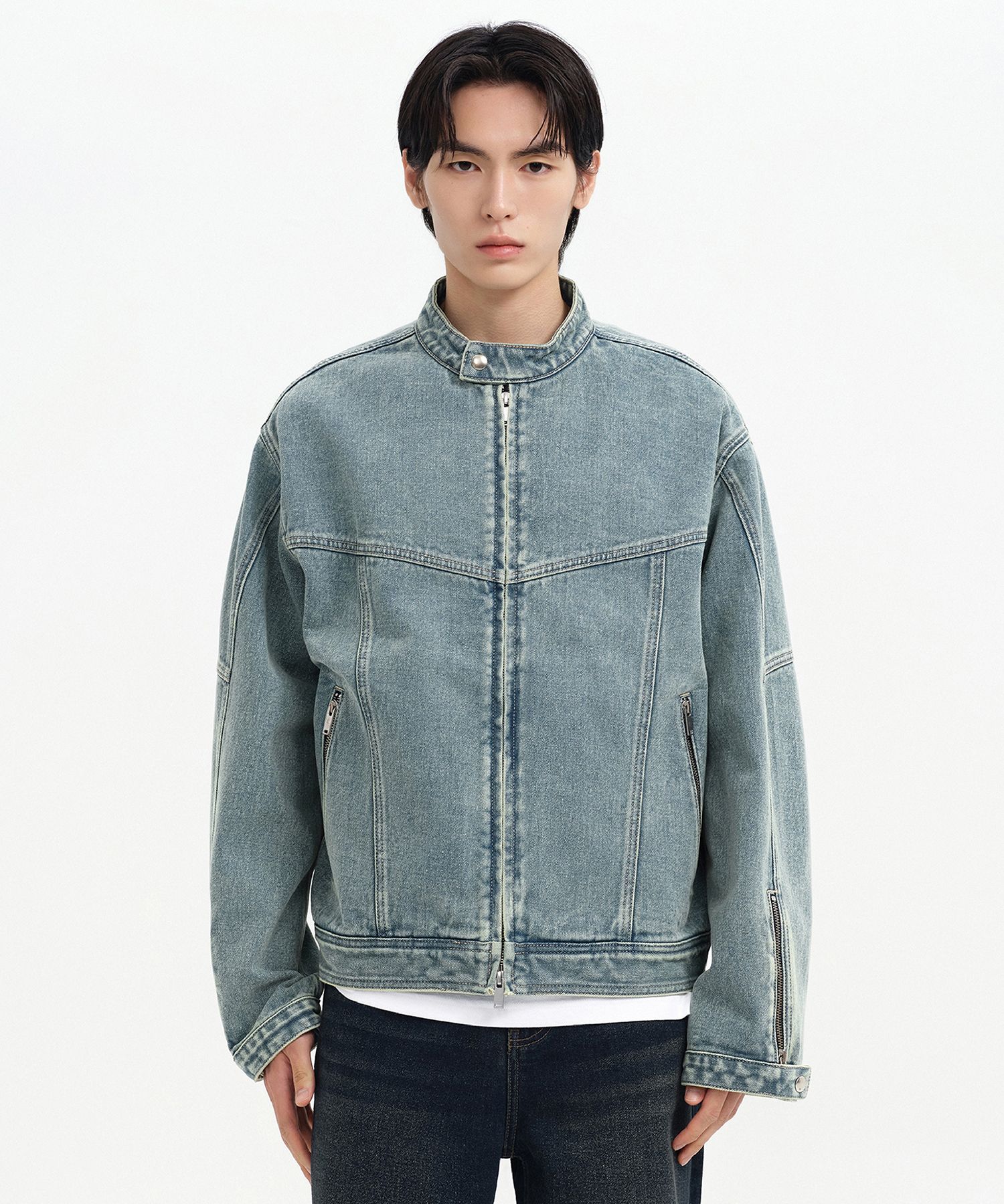 MUSINSA STANDARD MEN'S_バックサテンオフィサーパンツ_3色 セール】バックサテンジョーゼット スラックス（スラックス