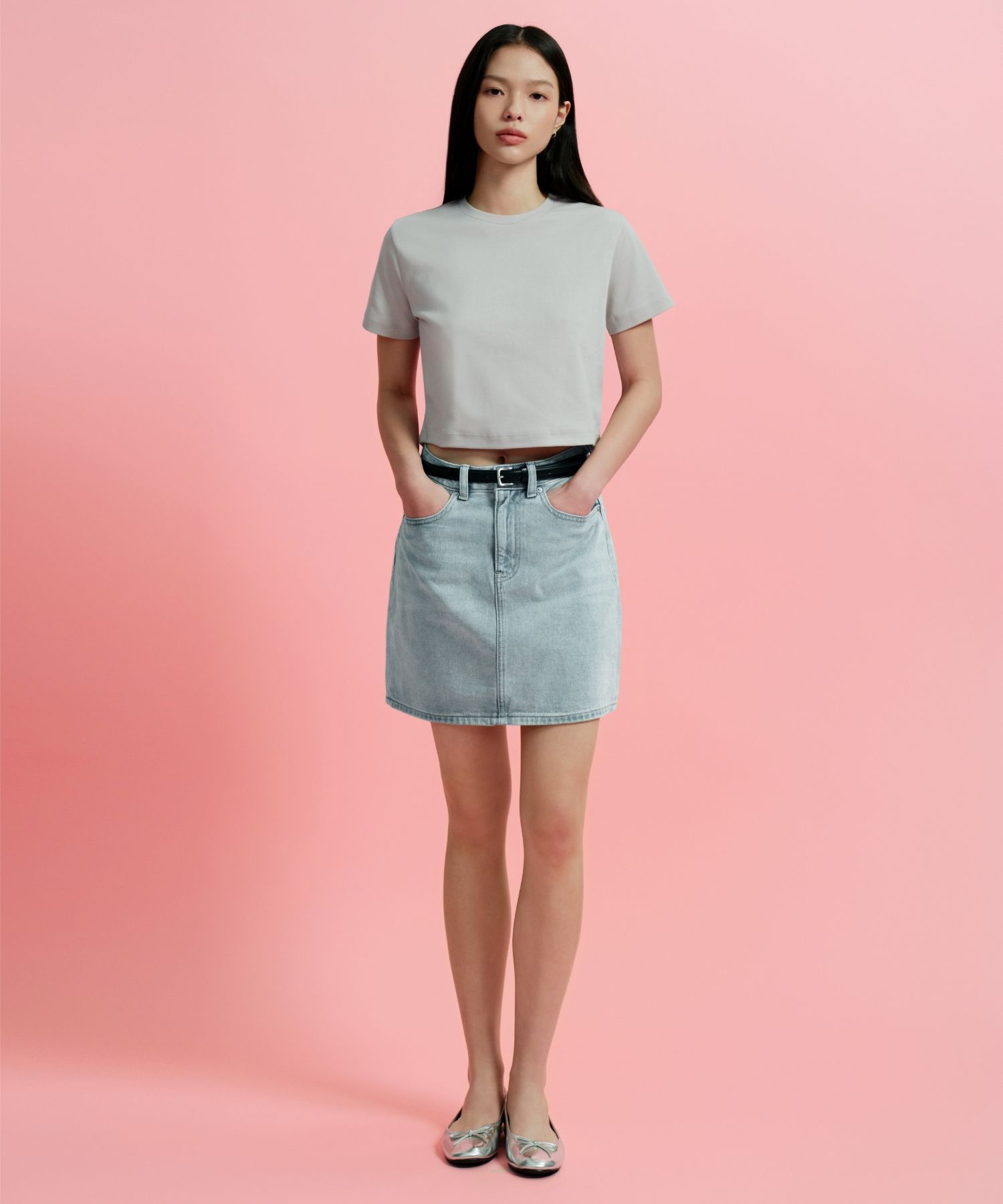 MUSINSA | MUSINSA STANDARD WOMAN Women's Denim Mini Skirt