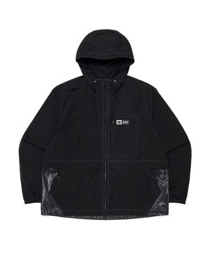 씨너리 컬러블럭 자켓 BLACK