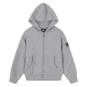 NBA 코트디테일 후드집업(K251TJ090P) 멜란지 그레이