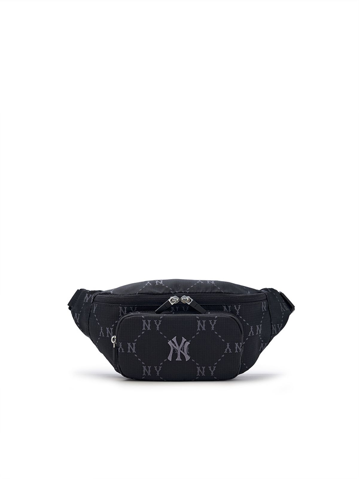 엠엘비(MLB) 다이아 모노그램 스포티브 힙색 NY (Black)