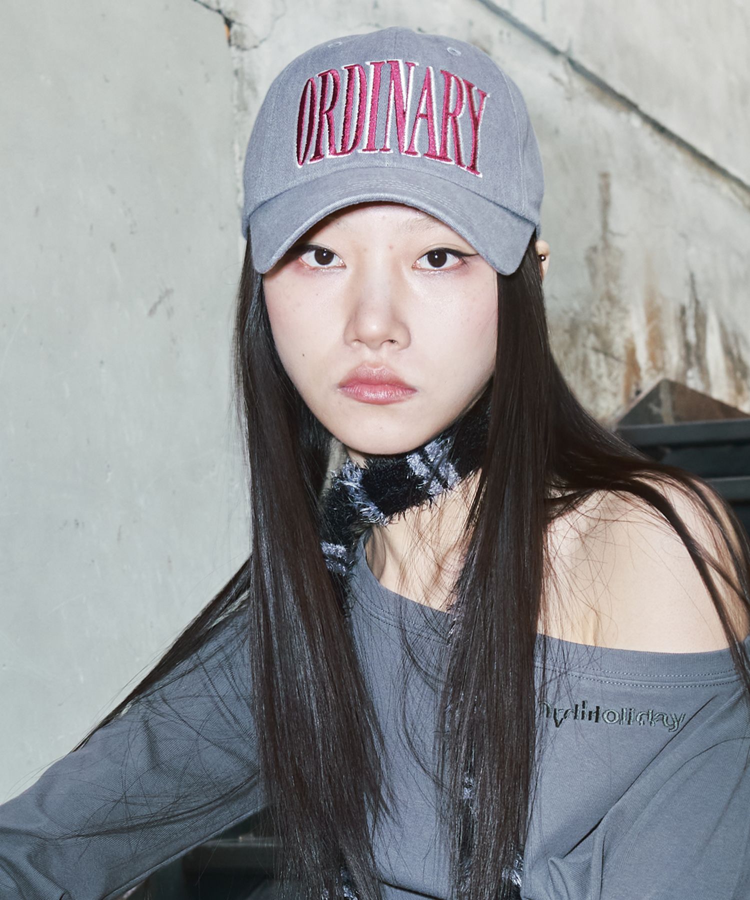 韓国キャップ 小顔 [ORDINARY HOLIDAY] BIG ORDINARY LOGO CAP MUSINSA | ORDINARY HOLIDAY Big Ordinary Logo Cap [2 COLOR]